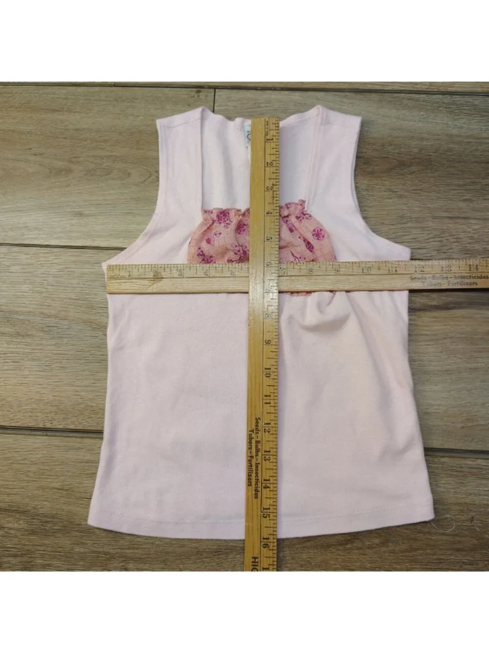 One Love Tees Girls Tank Top Youth 10/12 Pink Lips Graphic Sleeveless Cotton Shi